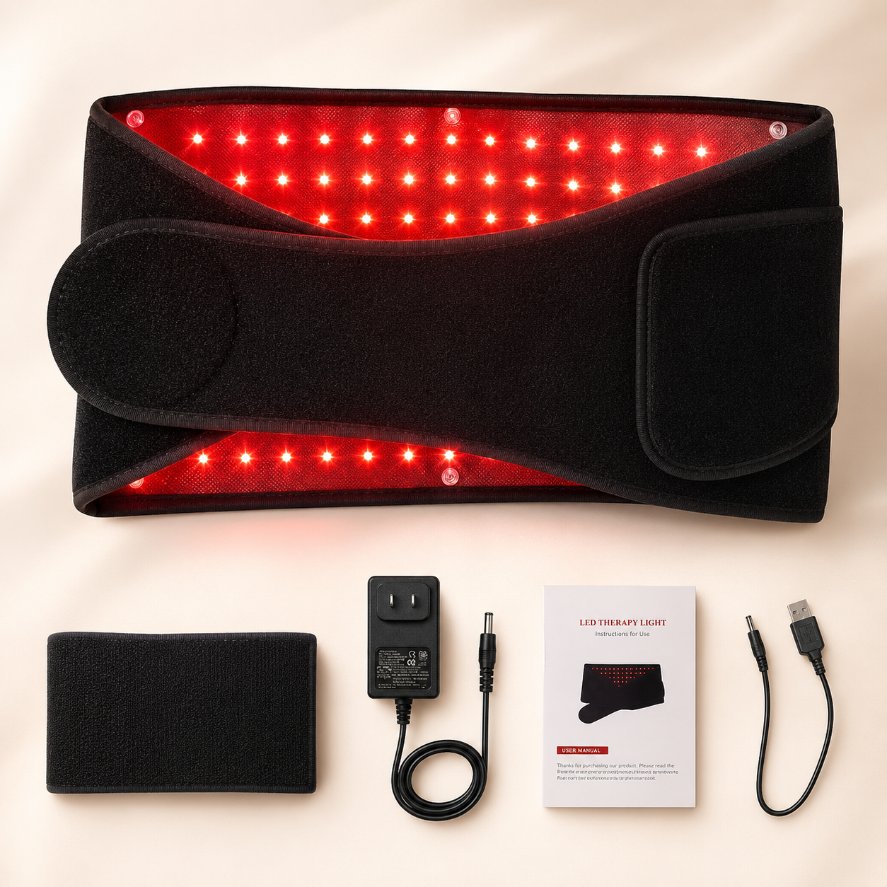 LED Red Light Therapy Belt