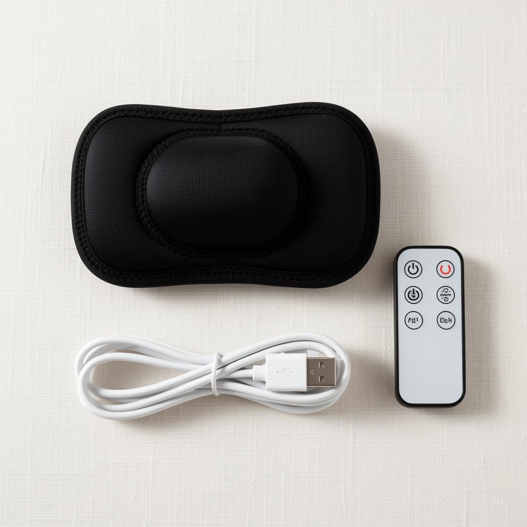 PawRadiance pet therapy massager device USB cable and remote control